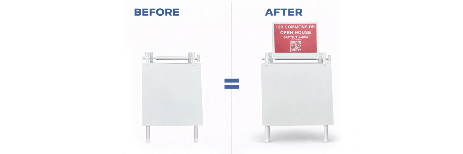 A-Frame Compatible Sign Holders