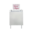 Sign Rider Holds 8.5” x 11” Inserts Double-Sided for A-Frame PVC 24x24 and 18x24