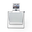 Sign Rider-Single Magnet Double-Sided 8.5” x 11” Inserts for A-Frame Metal Frame Sign with clamp