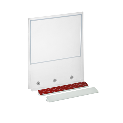 Sign Rider for A-Frame Sidewalk/Sandwich Holds 8.5” x 11” Insert-Triple Magnet Double-Sided