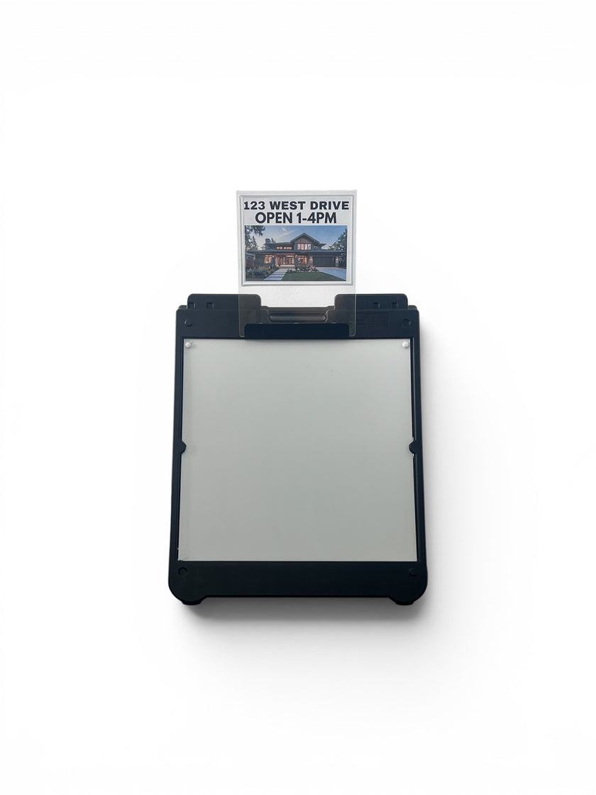 Sign Rider for A-Frame Sidewalk/Sandwich Holds 8.5” x 11” Insert-Triple Magnet Double-Sided